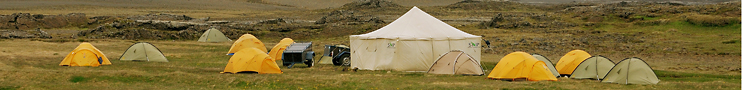 Camping im Regen auf den Hveravellir Camping im Regen auf den Hveravellir